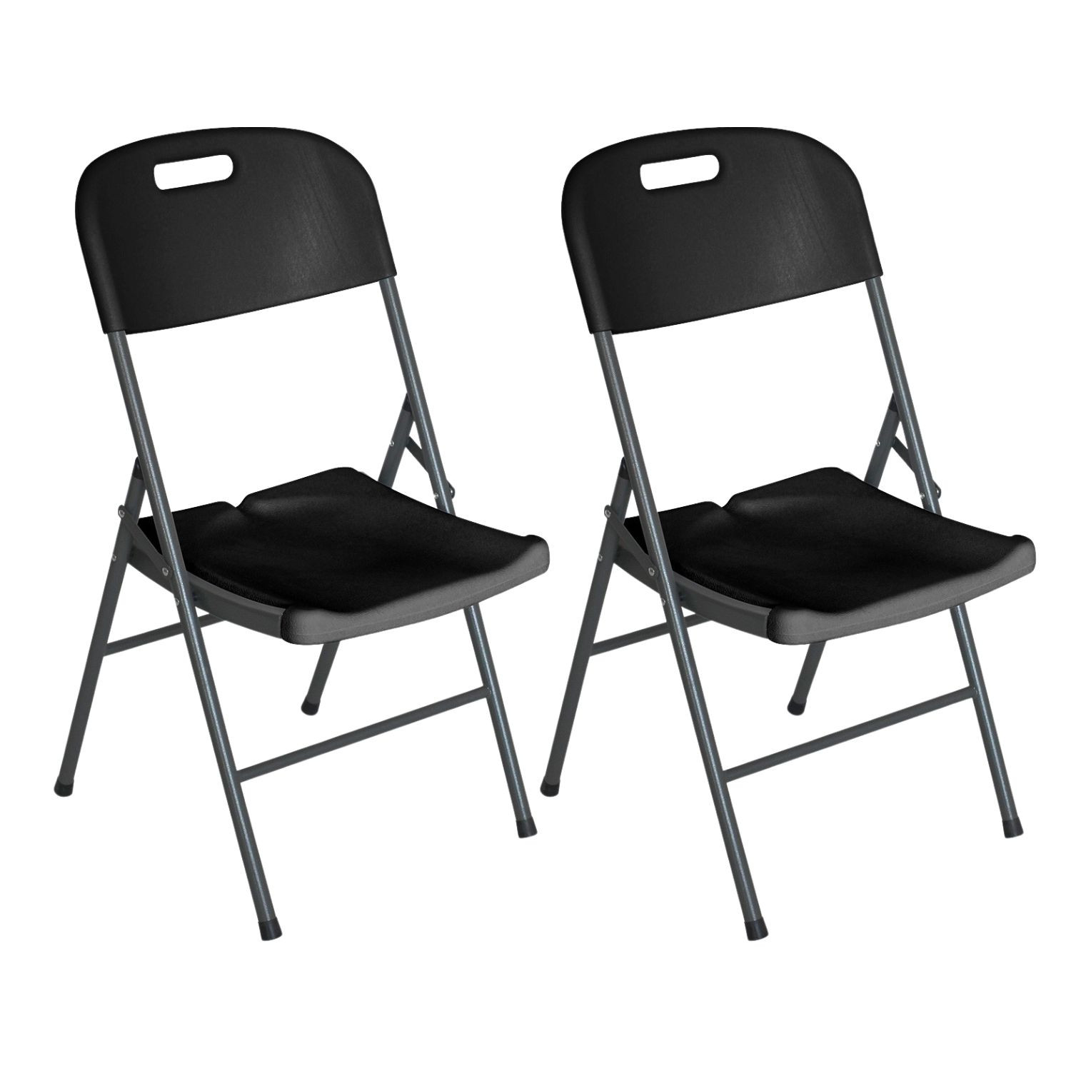 Pack 2 Sillas Plegables con Asa 47x58x87cm Thinia Home Sillas Plegables 1